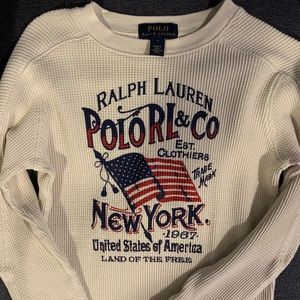 Ralph Lauren Polo thermal shirt size 5 boys